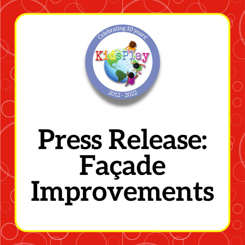 Press Release: Façade Improvements