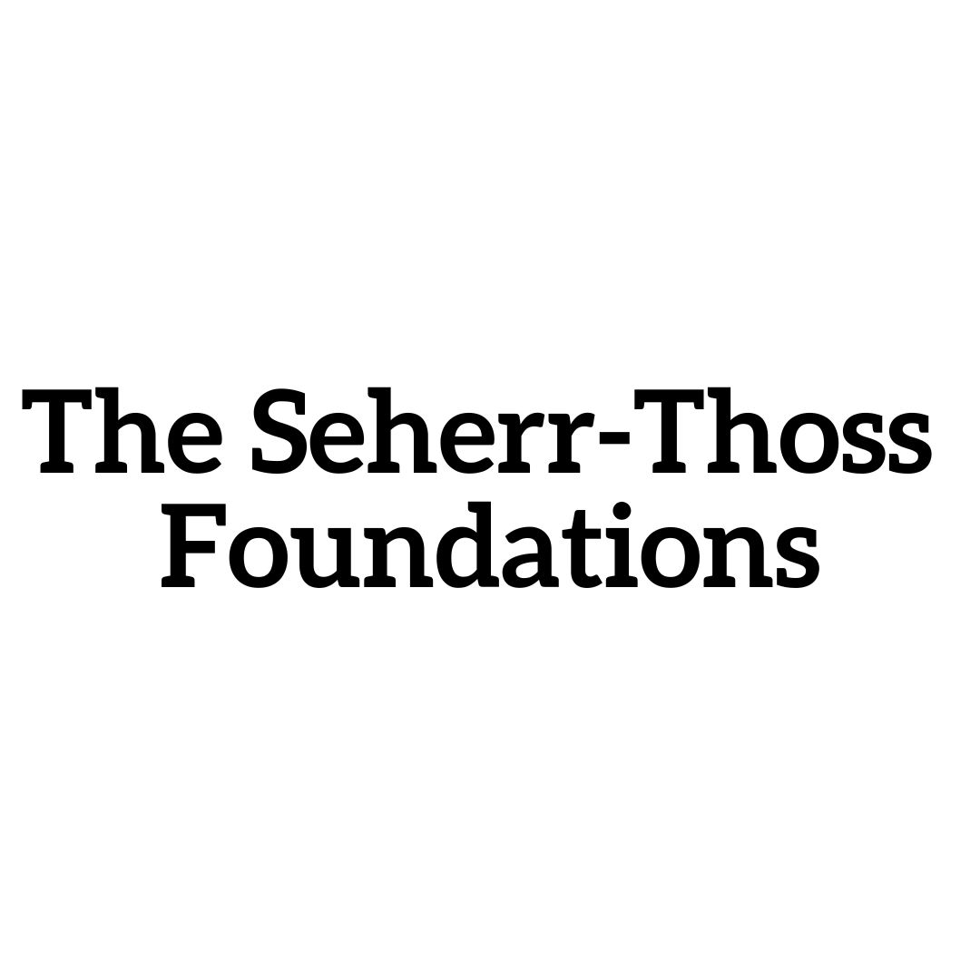 Black text reading "The Seherr-Thoss Foundations" on a white background