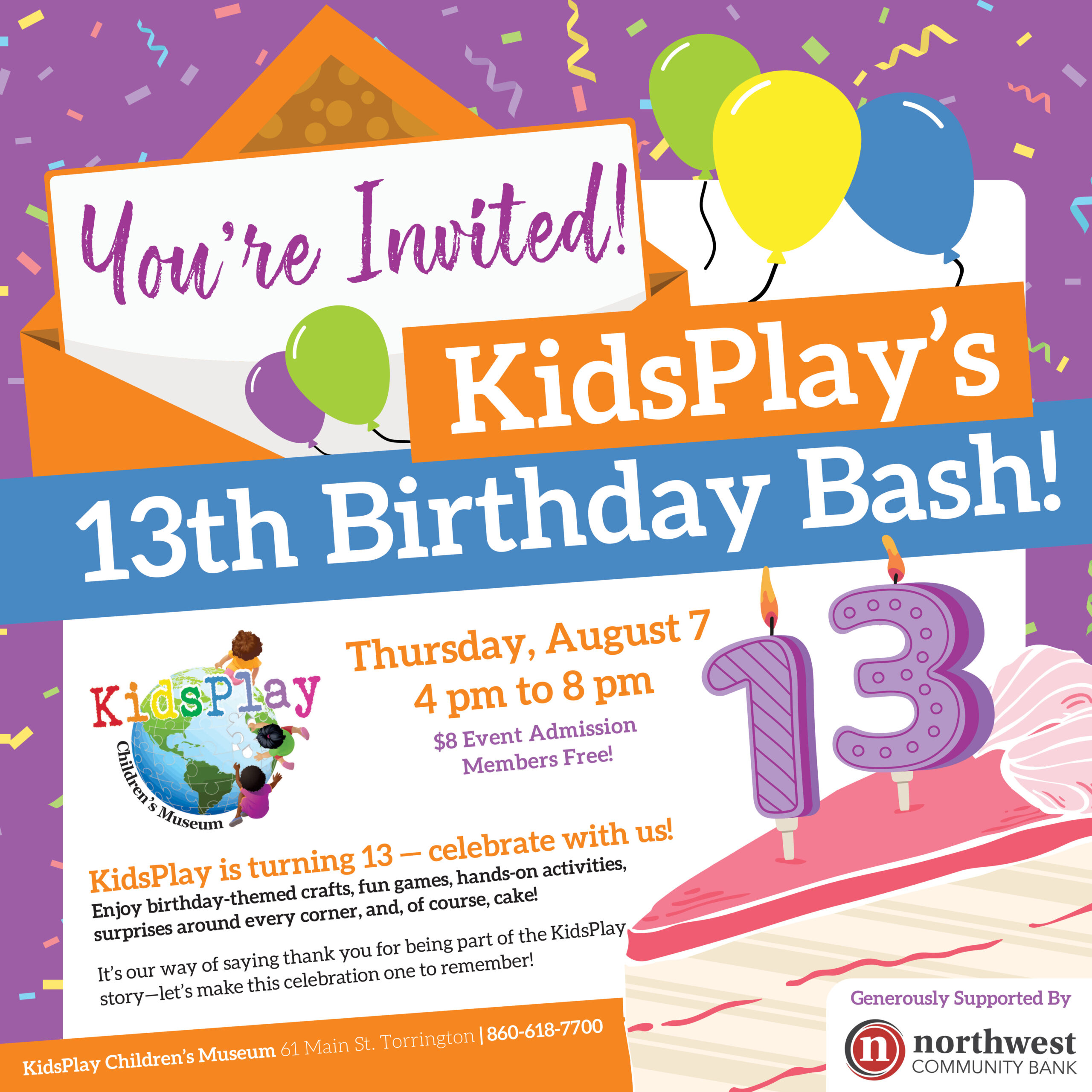 KidsPlay's 13th Birthday Bash