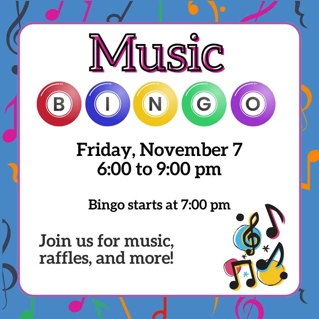 Music Bingo at KidsPlay!