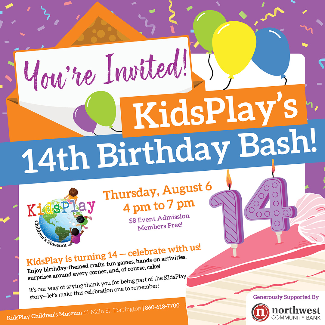 KidsPlay's 14th Birthday Bash: Let's Play!